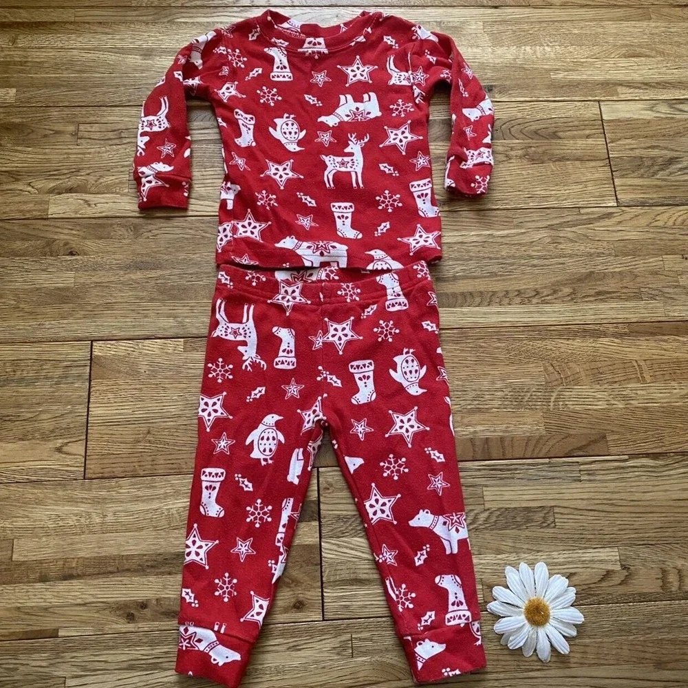 Carter's‎ Christmas Pajamas Size 6 Months